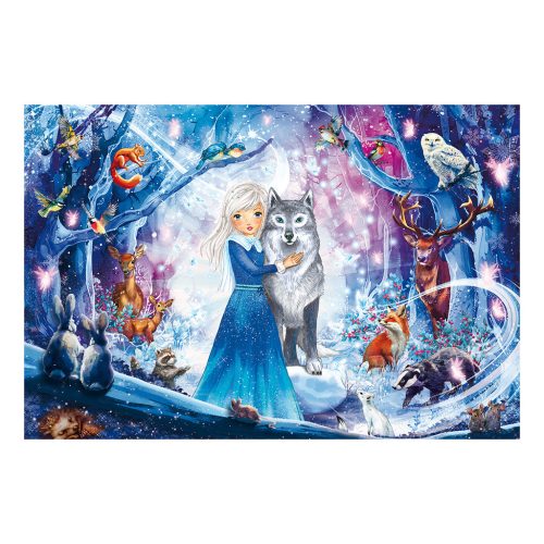 Schmidt Spiele A princess in the snowy forest (56386) 100 db  Gyerek kirakó 