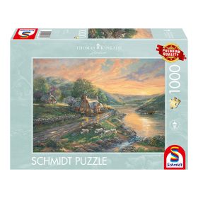   Schmidt Spiele Daybreak at Emerald Valley (59774) 1000 db Thomas Kinkade Kirakó 