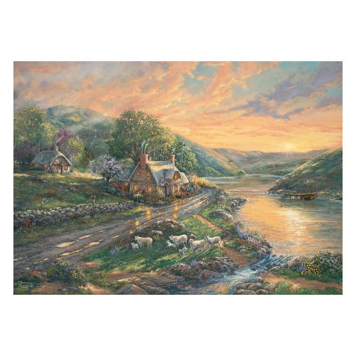 Schmidt Spiele Daybreak at Emerald Valley (59774) 1000 db Thomas Kinkade Kirakó 