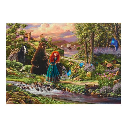 Schmidt Spiele Disney, Brave Merida (58039) 1000 db Thomas Kinkade Kirakó 