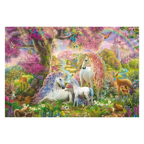 Schmidt Spiele Flowers and unicorns (56387) 150 db  Gyerek kirakó 