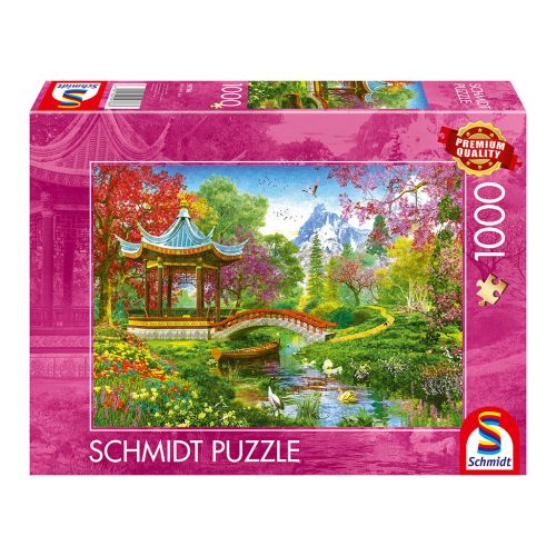  Schmidt Spiele Japanese garden (59786) 1000 db  Kirakó 