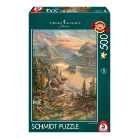   Schmidt Spiele Lakeside Splendor (59710) 500 db Thomas Kinkade Kirakó 