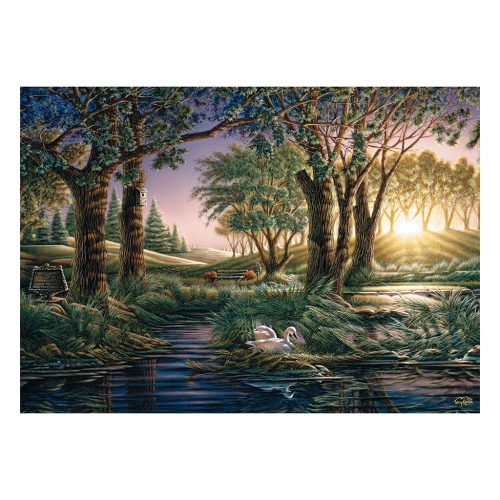 Schmidt Spiele Morning magic at the lake (58546) 1000 db  Kirakó 