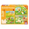  Schmidt Spiele My farmyard friends (56518) 3x24 db Gyerek kirakó 