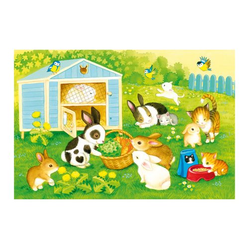Schmidt Spiele My farmyard friends (56518) 3x24 db Gyerek kirakó 