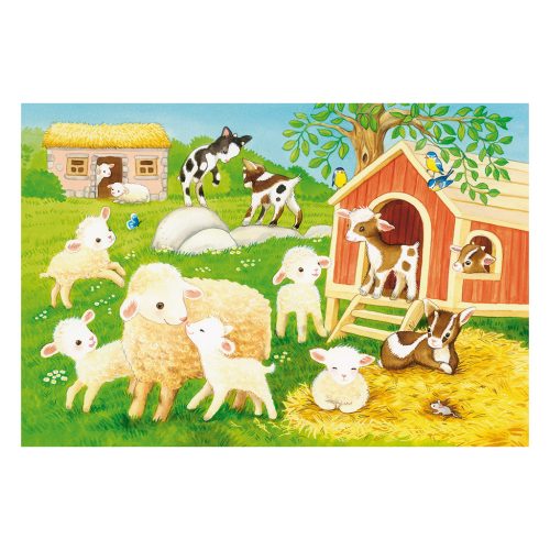 Schmidt Spiele My farmyard friends (56518) 3x24 db Gyerek kirakó 