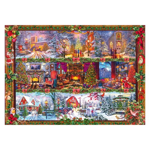 Schmidt Spiele Season's greetings (59784) 1000 db  Kirakó 