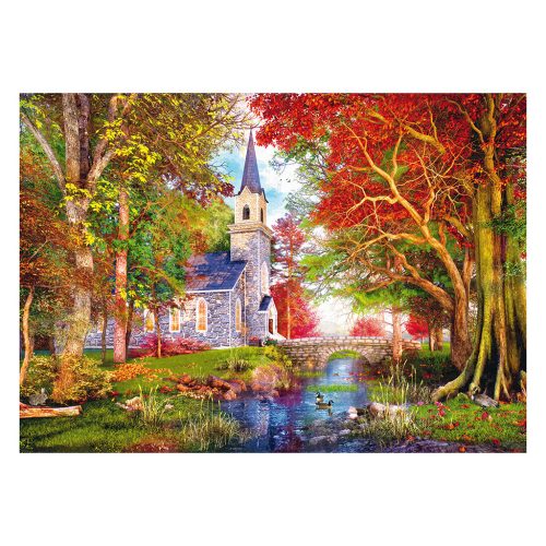 Schmidt Spiele The autumnal chapel (59788) 1000 db  Kirakó 