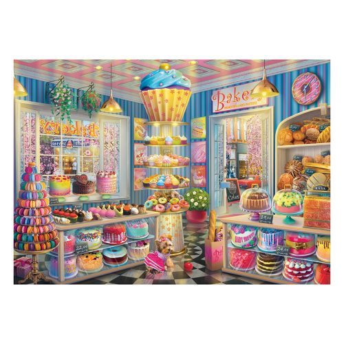 Schmidt Spiele The brightly coloured bakery (59785) 1000 db  Kirakó 