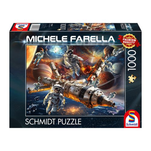  Schmidt Spiele Galactic magic, weightless in space (58538) 1000 db  Kirakó 