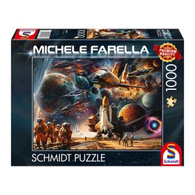   Schmidt Spiele The allure of space, journeys to distant galaxies (58539) 1000 db  Kirakó 