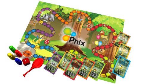 Phix Kisiskolásoknak szóló, önbizalom fejlesztő, lelki problémát kezelő társasjáték