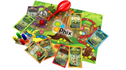 Phix Kisiskolásoknak szóló, önbizalom fejlesztő, lelki problémát kezelő társasjáték