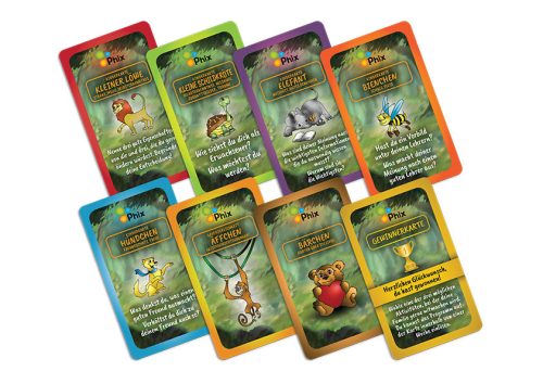 Phix Kisiskolásoknak szóló, önbizalom fejlesztő, lelki problémát kezelő társasjáték (német nyelvű kiadás)