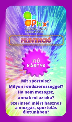 Phix Kiskamaszoknak Önbizalom- és kommunikációs készségfejlesztő pszichológiai társasjáték