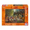  Schmidt Spiele Disney, Mickey & Minnie Halloween Fun (58033) Kirakó 1000 db Thomas Kinkade 