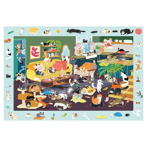 Schmidt Spiele Lustiges Katzen-Gewimmel 150 db (56533) Gyerek kirakó  