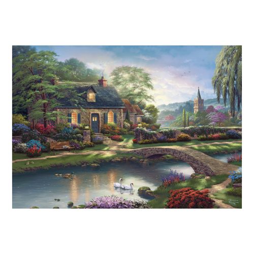 Schmidt Spiele Stoney Creek Cottage (59775) Kirakó 1000 db Thomas Kinkade 