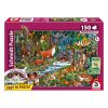  Schmidt Spiele Tiere in den Wäldern Europas 150 db (56532) Gyerek kirakó  