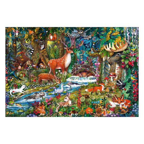 Schmidt Spiele Tiere in den Wäldern Europas 150 db (56532) Gyerek kirakó  