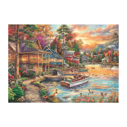 Schmidt Spiele Ufer im Abendgold (58553) Kirakó CHUCK PINSON 1000 db 