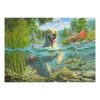  Schmidt Spiele Hundeliebe, gelber Labrador auf Fischjagd  (58557) Kirakó MARK FREDRICKSON 1000 db 