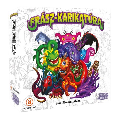  Frász-karikatúra társasjáték