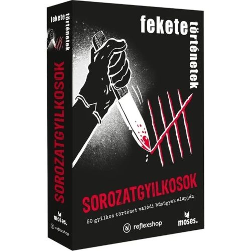 Fekete történetek Sorozatgyilkosok kártyajáték 