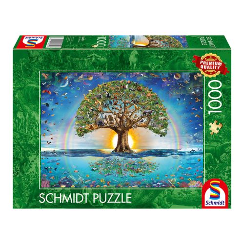 Schmidt Spiele Die Magie des Lebensbaums (58865) Kirakó 1000 db (Sérült dobozos!)