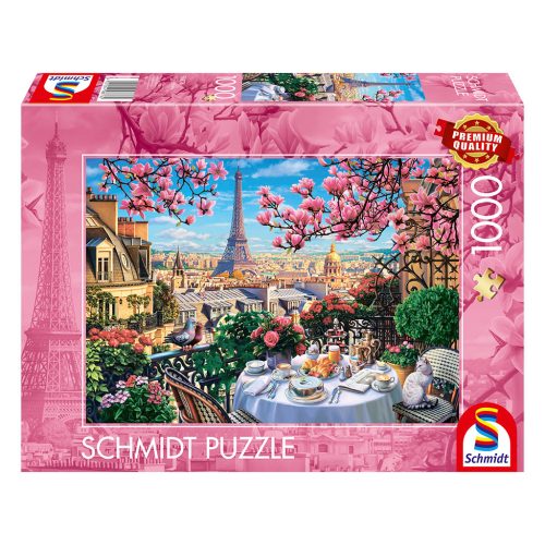 Schmidt Spiele Breakfast in Paris (58876) Kirakó 1000 db