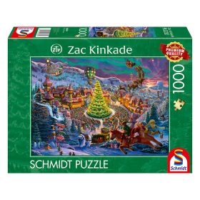   Schmidt Spiele Santas's North Pole (58609) Kirakó ZAC KINKADE 1000 db