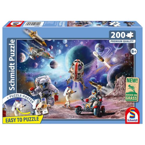 Schmidt Spiele Space mission (56539) Gyerek kirakó 200 db