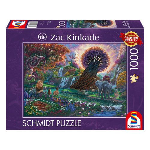 Schmidt Spiele The garden of Eden (58610) Kirakó ZAC KINKADE 1000 db