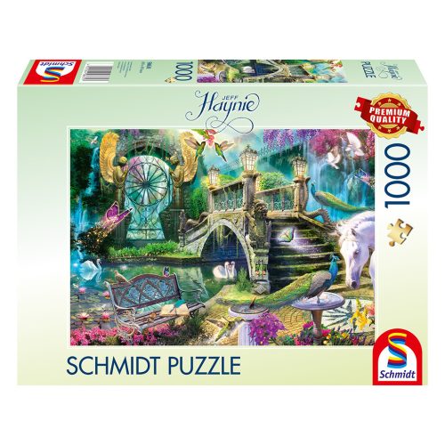 Schmidt Spiele The secret garden (58631) Kirakó JEFF HAYNIE 1000 db