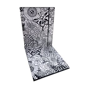 Colorvelvet gumis mappa + Filctoll Virágok