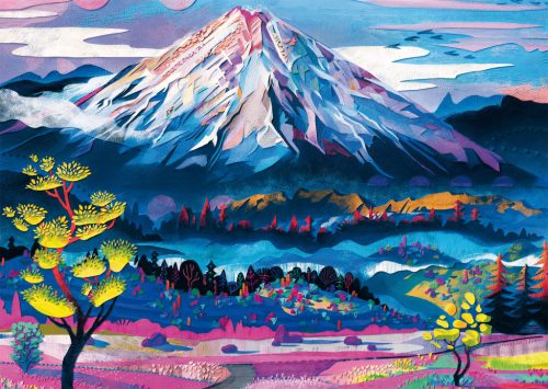 Schmidt Spiele The calm of the mountain (58644) Kirakó REDINA TILI 1000 db