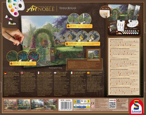 Schmidt Spiele Hummingbird Cottage (46166) Thomas Kinkade 1000 db festhető Kirakó