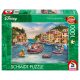 Schmidt Spiele Disney, Mickey & Minnie in Italy (58053) Kirakó 1000 db Thomas Kinkade