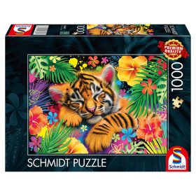 Schmidt Spiele Tiger cub (58889) Kirakó 1000 db