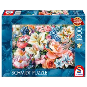 Schmidt Spiele Flowers in pastel (58891) Kirakó 1000 db