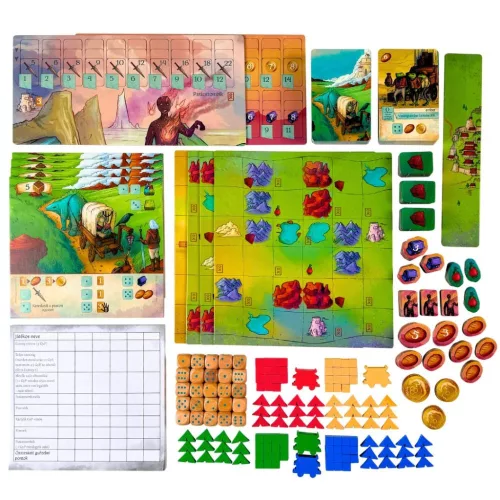 Kóborló karaván társasjáték