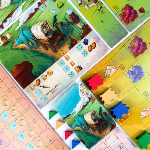 Kóborló karaván társasjáték