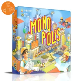Gamer Café Monopolis társasjáték (Sérült dobozos!)