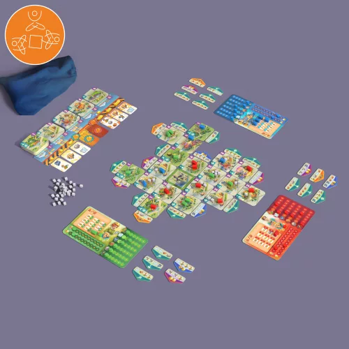 Gamer Café Monopolis társasjáték (Sérült dobozos!)