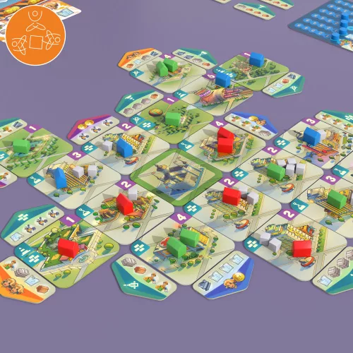 Gamer Café Monopolis társasjáték (Sérült dobozos!)