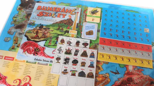 Bumeráng - Sziget társasjáték Harc az öblökért! kiegészítővel