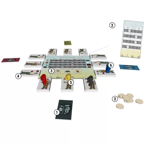 Ebéd a felhőkarcoló tetején társasjáték