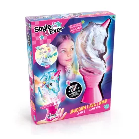 CANAL TOYS, STYLE 4 EVER, DIY UNIKORNIS LÁVA LÁMPA