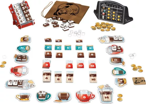 Schmidt Spiele Café del Gatto (49430) (Sérült dobozos!) (Magyar játékszabállyal)